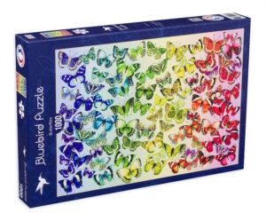 Пъзел Bluebird от 1000 части - Пеперуди