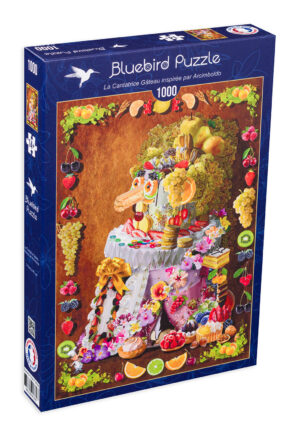 Пъзел Bluebird от 1000 части - Певицата Cake вдъхновена от Арчимболдо
