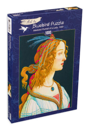 Пъзел Bluebird от 1000 части - Портрет на млада жена