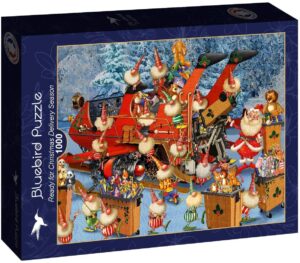 Пъзел Bluebird от 1000 части - Приготовления за Коледа