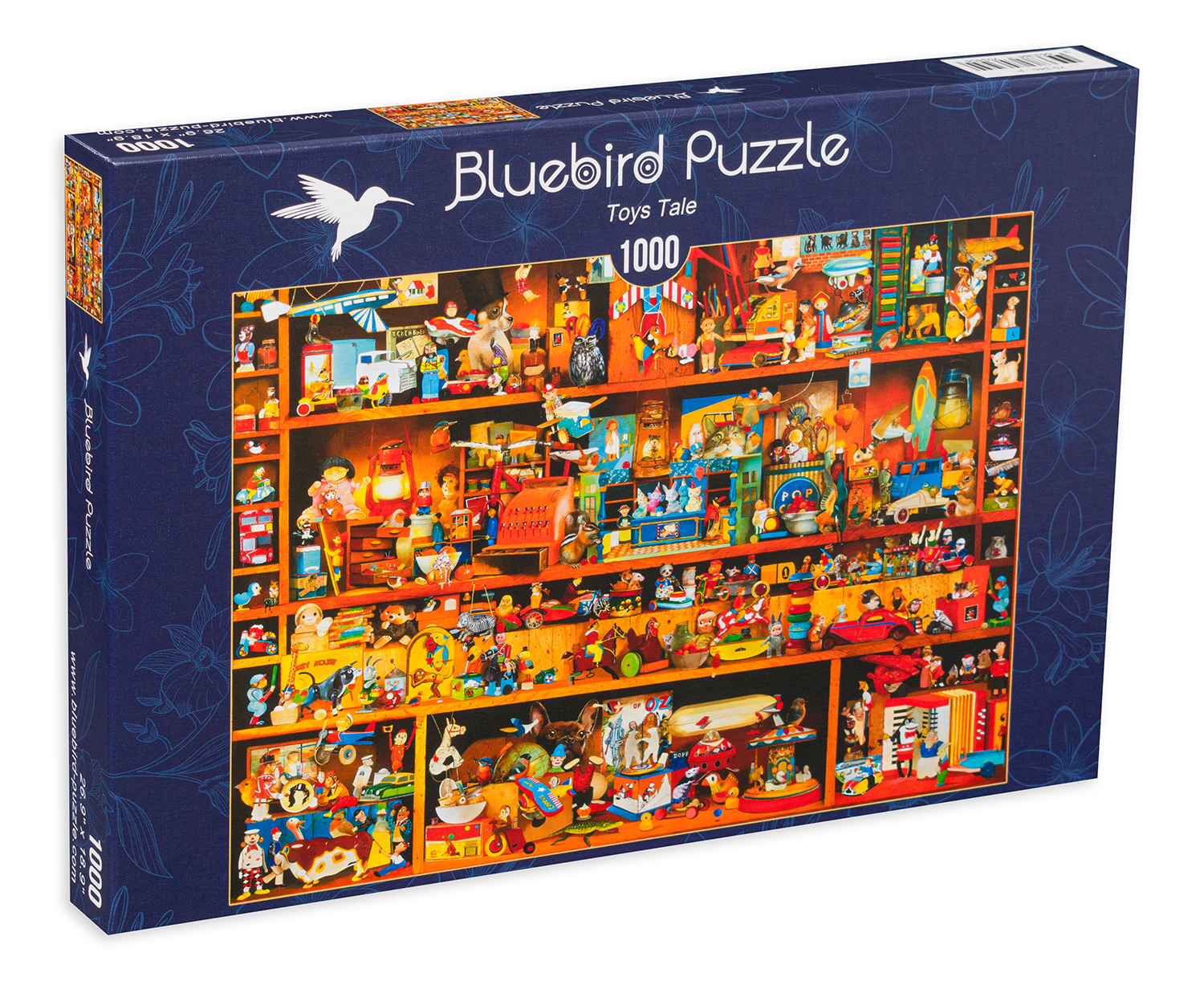 Пъзел Bluebird от 1000 части - Приказка за играчките, Габриел Греси