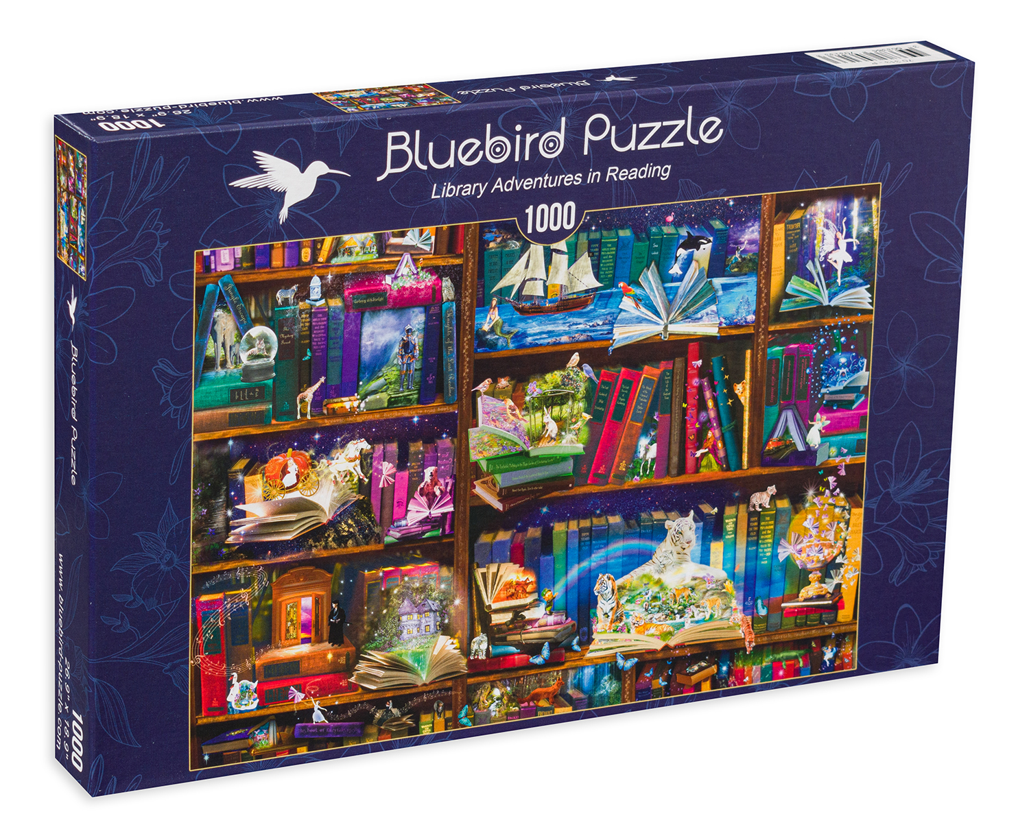 Пъзел Bluebird от 1000 части - Приключенията от книгите, Аликсандра Мълинс