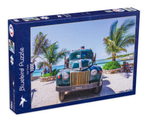 Пъзел Bluebird от 1000 части - Ретро автомобил