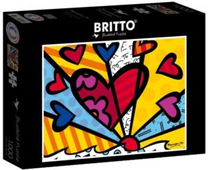 Пъзел Bluebird от 1000 части - Сърца