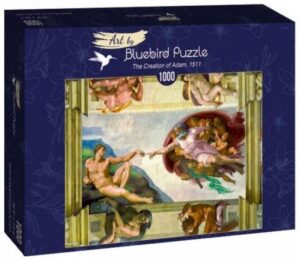Пъзел Bluebird от 1000 части - Сътворението на Адам
