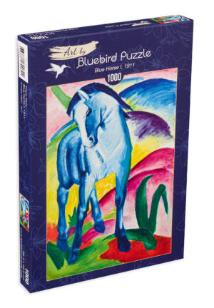 Пъзел Bluebird от 1000 части - Синият кон, вид I