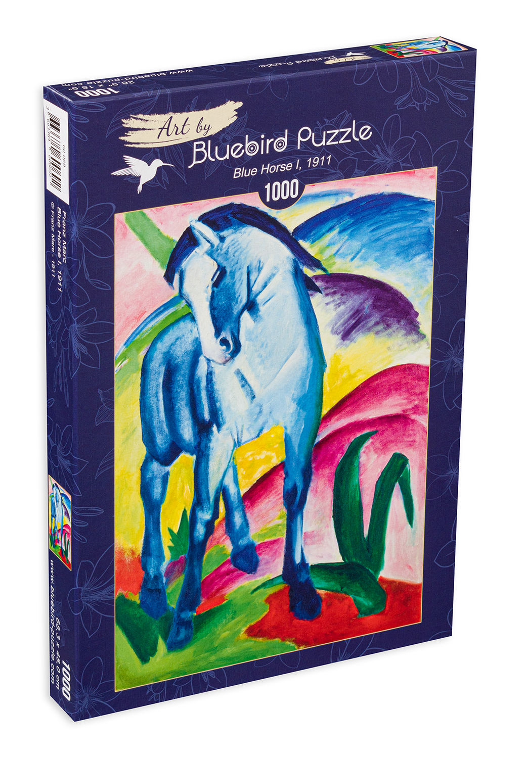 Пъзел Bluebird от 1000 части - Синият кон, вид I