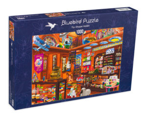Пъзел Bluebird от 1000 части - Скритият магазин за играчки
