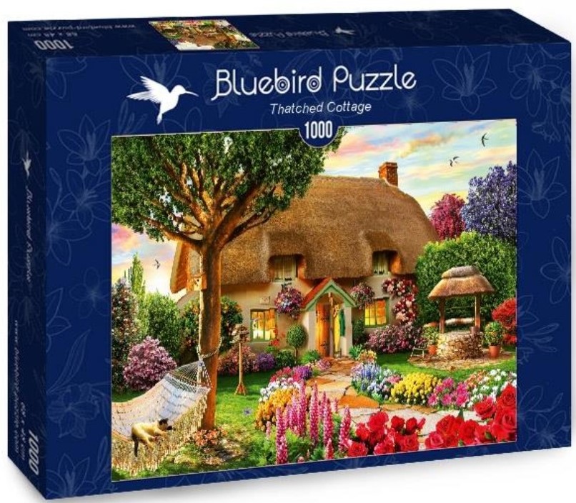 Пъзел Bluebird от 1000 части - Сламената вила