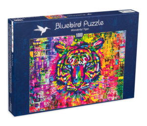Пъзел Bluebird от 1000 части - Тигър