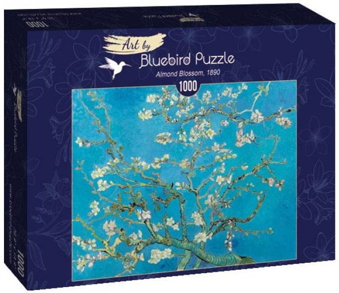Пъзел Bluebird от 1000 части - Цъфнало бадемово дърво