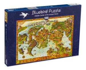 Пъзел Bluebird от 1000 части - Центърът на Антлантида в Древния свят, Алберт Лоренц