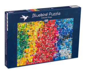 Пъзел Bluebird от 1000 части - Цветни щрихи