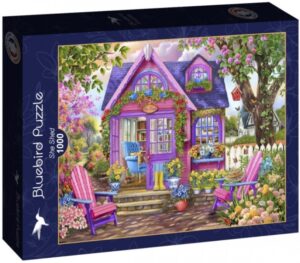 Пъзел Bluebird от 1000 части - Нейната къщичка