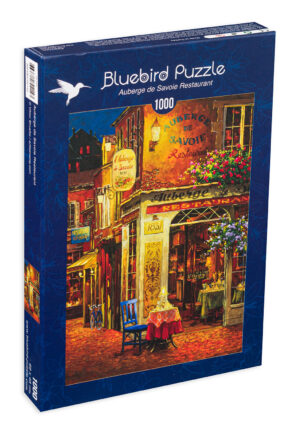 Пъзел Bluebird от 1000 части - В китното ресторантче