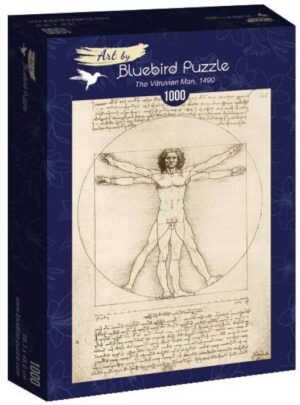 Пъзел Bluebird от 1000 части - Витрувиански човек