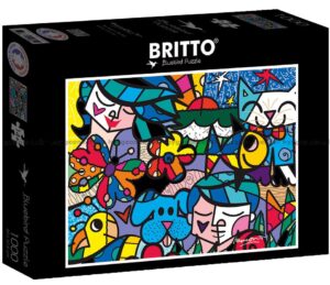 Пъзел Bluebird от 1000 части - Забавната градина