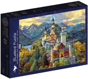 Пъзел Bluebird от 1000 части - Замъкът Нойшванщайн, Германия