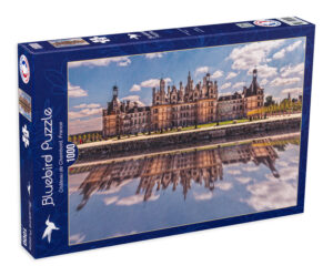 Пъзел Bluebird от 1000 части - Замъкът Шамбор, Франция
