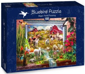 Пъзел Bluebird от 1000 части - Живот в картината