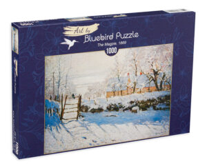 Пъзел Bluebird от 1000 части - Зимен пейзаж
