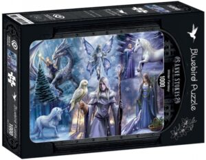 Пъзел Bluebird от 1000 части - Зимна фантазия