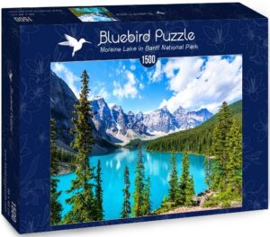 Пъзел Bluebird от 1500 части - Moraine Lake in Banff National Park