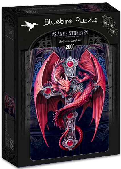 Пъзел Bluebird от 2000 части - Готически пазител