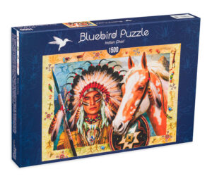 Пъзел Bluebird от 1500 части - Индийски вожд, Хауърд Робинсън