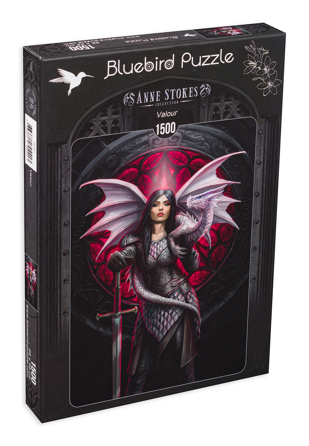Пъзел Bluebird от 1500 части - Момичето с меча