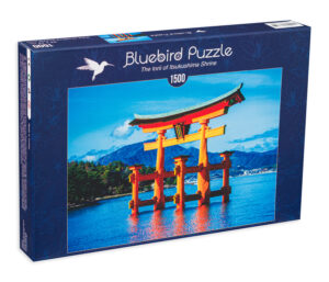 Пъзел Bluebird от 1500 части - Ториите на храм Итукушима