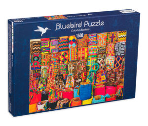 Пъзел Bluebird от 1500 части - Цветен пазар