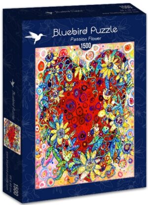 Пъзел Bluebird от 1500 части - Цветя