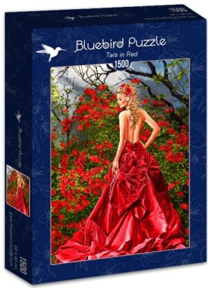 Пъзел Bluebird от 1500 части - В червената градина