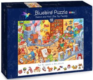 Пъзел Bluebird от 150 части - Фабрика за играчки