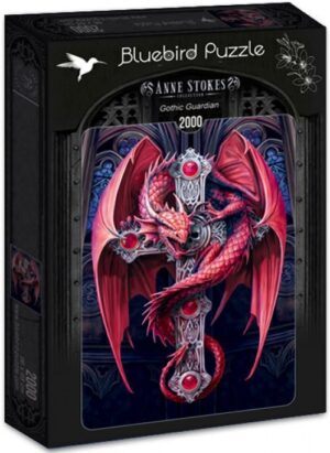 Пъзел Bluebird от 2000 части - Готически пазител
