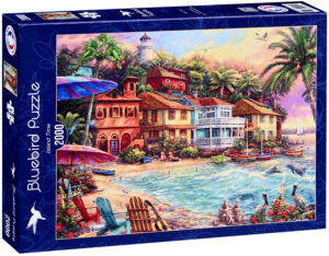 Пъзел Bluebird от 2000 части - Островно време