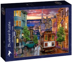 Пъзел Bluebird от 2000 части - Сан Франциско