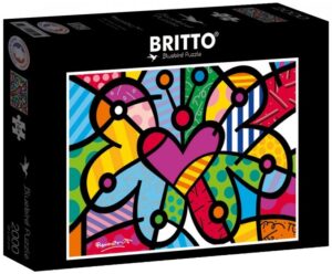 Пъзел Bluebird от 2000 части - Сърце