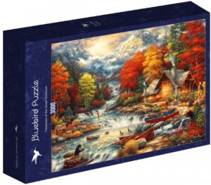 Пъзел Bluebird от 3000 части - Есенна приказка
