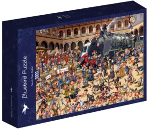 Пъзел Bluebird от 3000 части - Френската гара