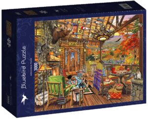 Пъзел Bluebird от 3000 части - Гледка от терасата