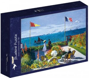 Пъзел Bluebird от 3000 части - Градина в Сен Адрес, 1867