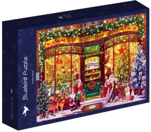 Пъзел Bluebird от 3000 части - Коледен магазин