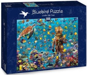 Пъзел Bluebird от 3000 части - Под вода