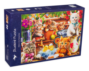 Пъзел Bluebird от 3000 части - Сладки котета