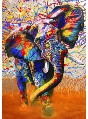 Пъзел Bluebird от 3000 части - Слон