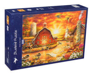 Пъзел Bluebird от 3000 части - Златен залез