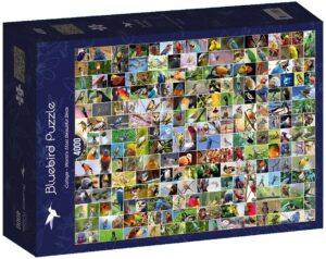 Пъзел Bluebird от 4000 части - Най-красивите птици