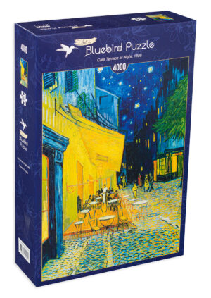 Пъзел Bluebird от 4000 части - Нощно кафене